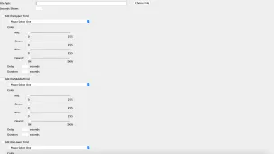 screenshot of slideshow creator program