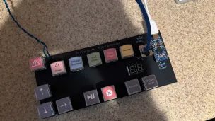 Picture of Macropads on Countertop