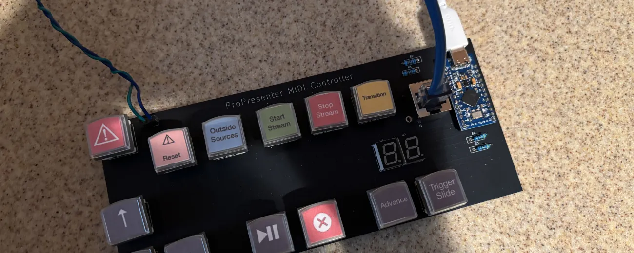 Picture of Macropads on Countertop