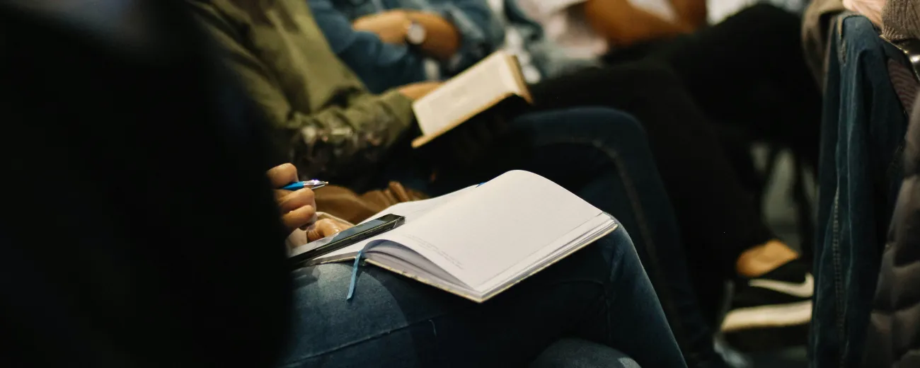 people sitting in church